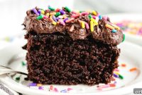 Unfrosted Crazy Cake Recipe — No Eggs, Milk, or Butter Needed