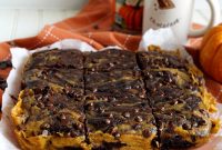 Vegan Pumpkin Swirl Brownies Recipe — Moist & Decadent