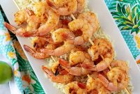 Key Lime Grilled Shrimp with Creamy Aioli Sauce