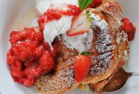 Vegan Strawberry Shortcake French Toast Bake