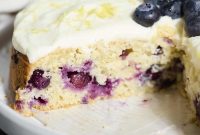 Sourdough Lemon Blueberry Cake Recipe for Light, Tangy Loaf
