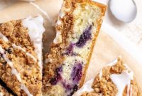 Blueberry Streusel Coffee Cake Recipe for Brunch or Dessert