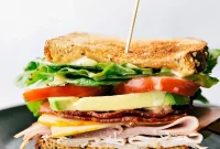 Classic Club Sandwich Recipe: Layered Turkey, Bacon & Avocado