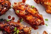 Honey Chili Crisp Grilled Chicken Wings Recipe