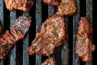 Beer Teriyaki Marinated Steak Tips for Grilling or Pan-Searing