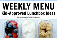 Weeknight-to-School: 7-Day Kids Lunch Plan with Horizon Organic