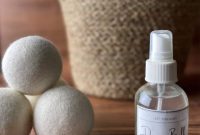 DIY Dryer Ball Spray with Essential Oils for Fresh Laundry