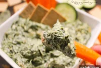 Creamy Spinach Dip Without Artichokes — Perfect for Super Bowl Parties