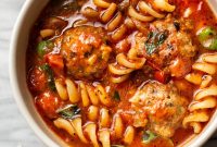 Hearty Italian Meatball Soup Recipe