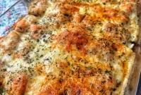 Creamy Chicken Kiev Casserole Bake