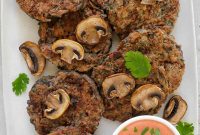 Gluten-Free Miso Mushroom Fritters — Crispy Savory Bites