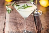 Sage Limoncello Martini Recipe — Citrus Cocktail with Herbal Twist