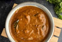 Coriander Leaf Kuzhambu (Kothamalli Kuzhambu) Recipe
