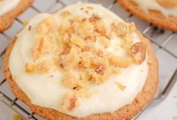 Soft Carrot Cake Cookies with Cream Cheese Frosting