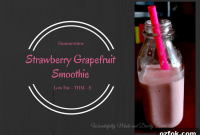 Strawberry Grapefruit Smoothie Recipe for Refreshing Summer Drinks