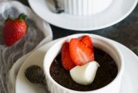 Dark Chocolate Gluten-Free Custard (with Dairy-Free Option)