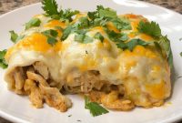 Creamy White Chicken Enchiladas Recipe for Weeknight Dinners