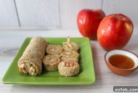 SweeTango Apple Sushi Rolls: Fresh Fruit Dessert Rolls Recipe