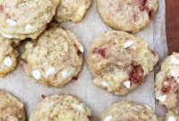 White Chocolate Strawberry Swirl Cookies Recipe for Soft, Chewy Treats