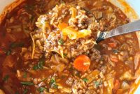 Hearty Cabbage Roll Soup Recipe — Classic Comfort in One Pot