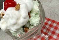 Classic Old-Fashioned Pistachio Fluff Dessert Recipe