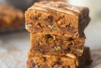 Eggless Butterscotch Blondie Recipe — Moist, Chewy Bars