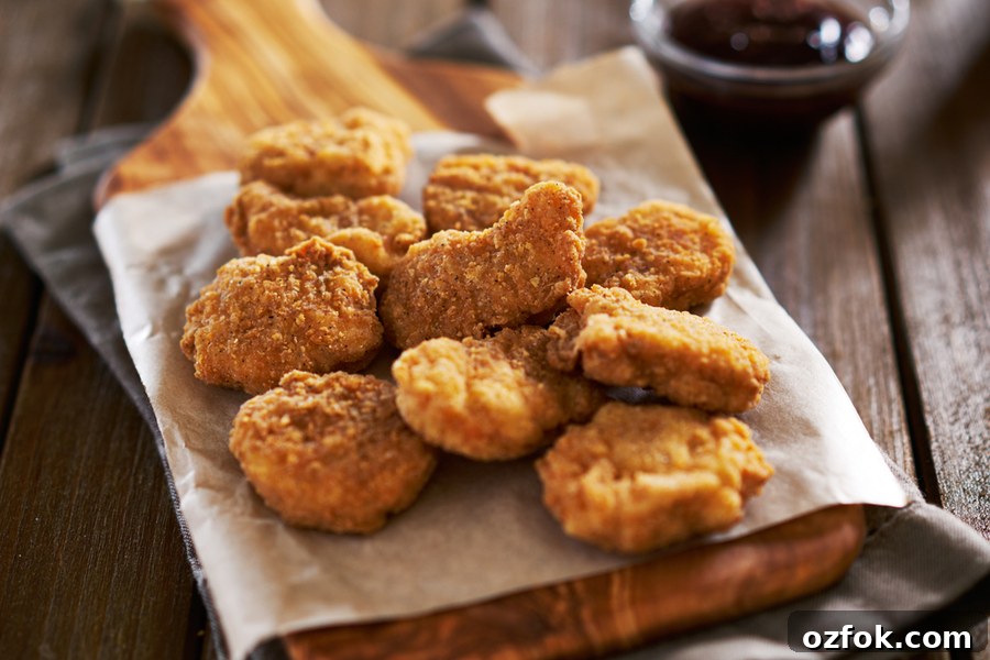 Homemade Air Fryer Chicken Nuggets: Crispy, Quick Recipe 2 Air Fryer Chicken Nuggets