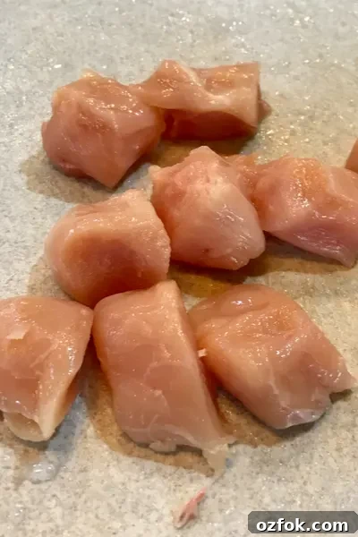 Homemade Air Fryer Chicken Nuggets: Crispy, Quick Recipe 3 bite size pieces