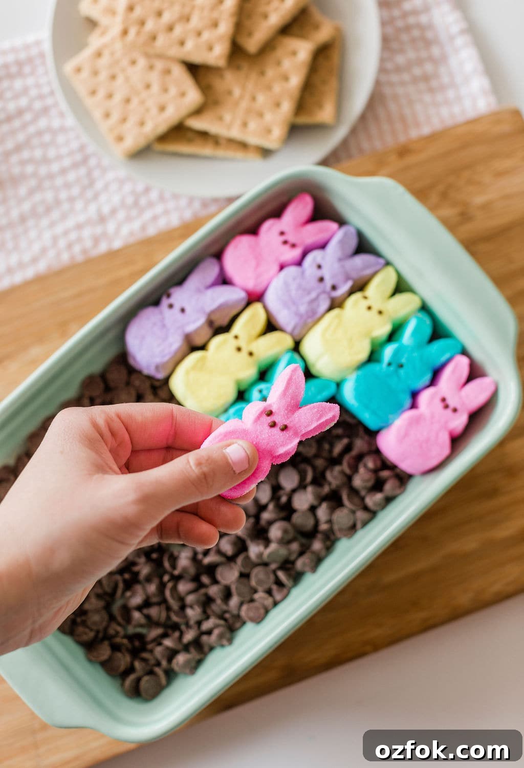 Peeps S’mores Dip Recipe: Gooey Marshmallow Chocolate Dip 6 img 110209 5