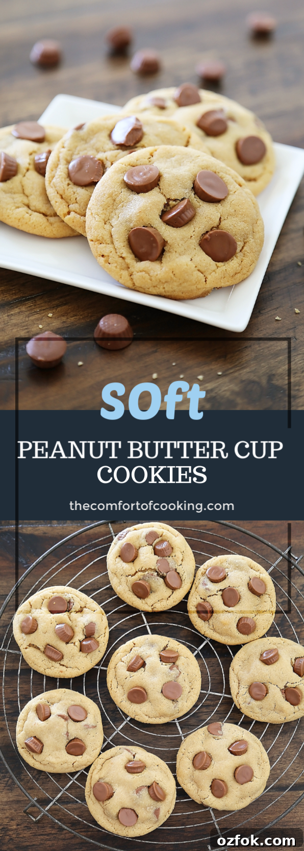 Chewy Peanut Butter Cup Cookies Recipe 9 img 11670 8