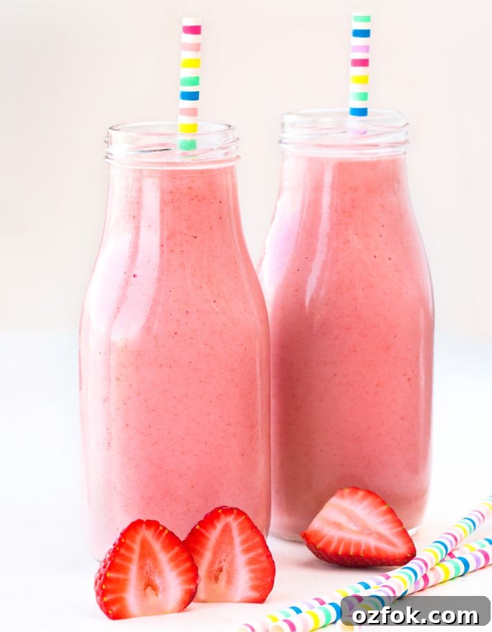 Strawberry Smoothie Strawberry Smoothies