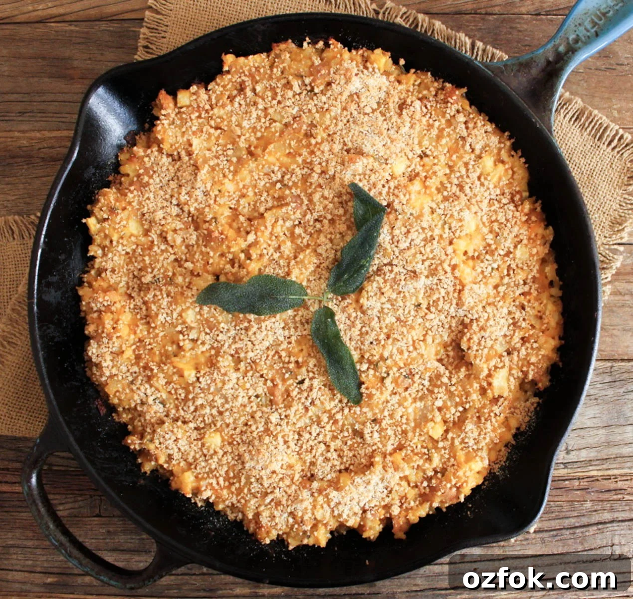 Sausage, Apple & Butternut Brown Rice Bake Recipe 8 Brown-Rice-Casserole-with-Butternut-Squash-Apples-and-Sausage-6