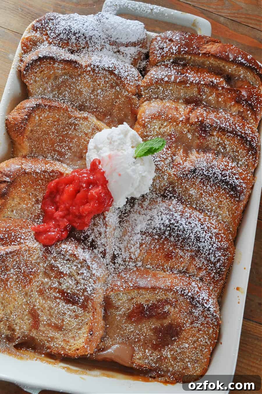 Vegan Strawberry Shortcake French Toast Bake 2 img 15316 2