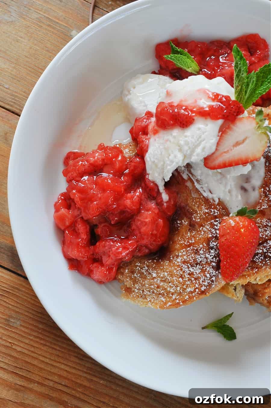 Vegan Strawberry Shortcake French Toast Bake 4 img 15316 4