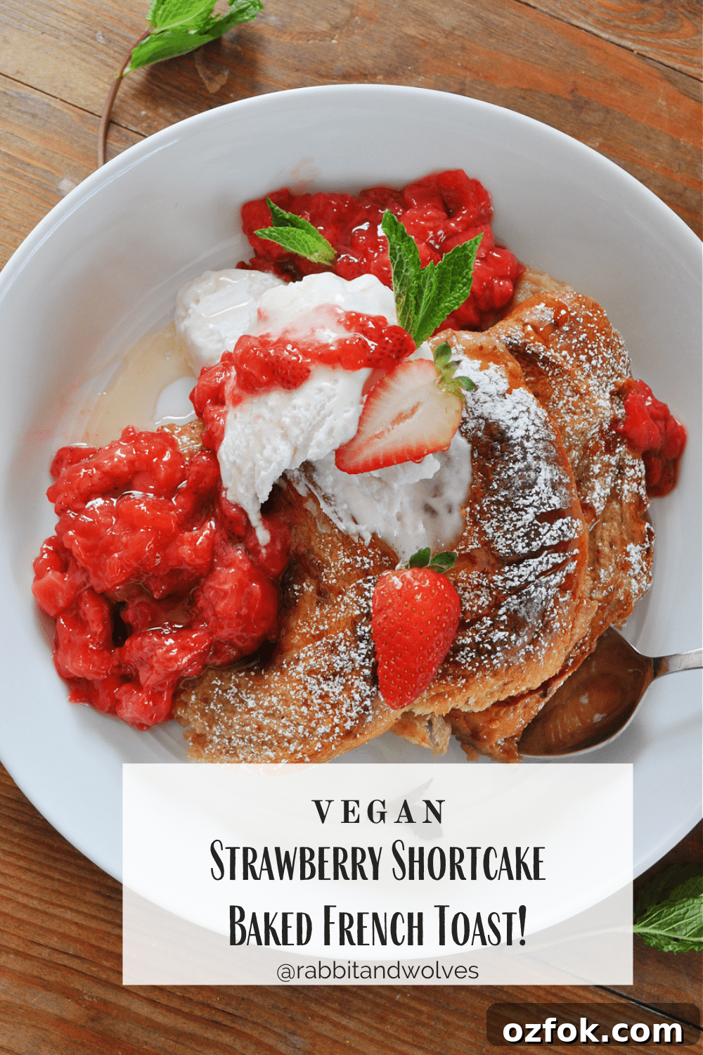 Vegan Strawberry Shortcake French Toast Bake 7 img 15316 7