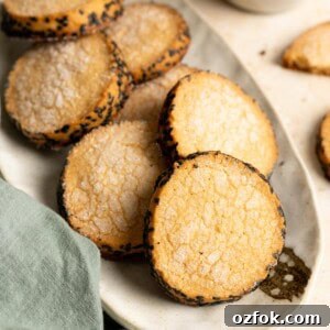 Miso Brown Sugar Shortbread Cookies Recipe for Rich, Buttery Cookies 5 A plate of miso shortbread cookies.