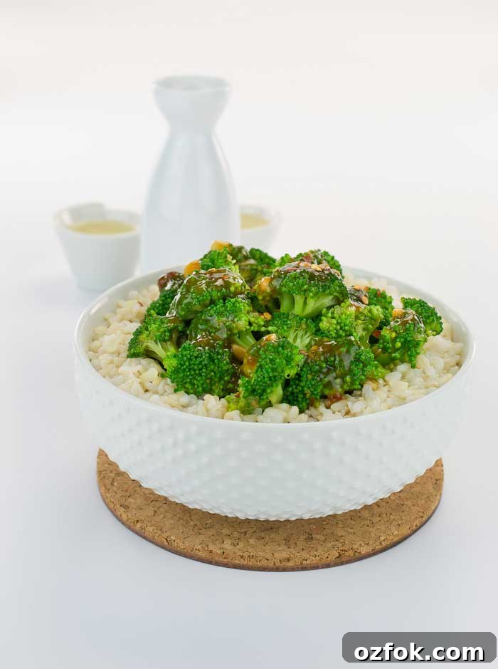 Garlic Broccoli Stir-Fry Recipe with Savory Sauce 2 This Quick and Easy Vegan Broccoli with Spicy Garlic Sauce Recipe Will Have You Breaking Up with Takeout!