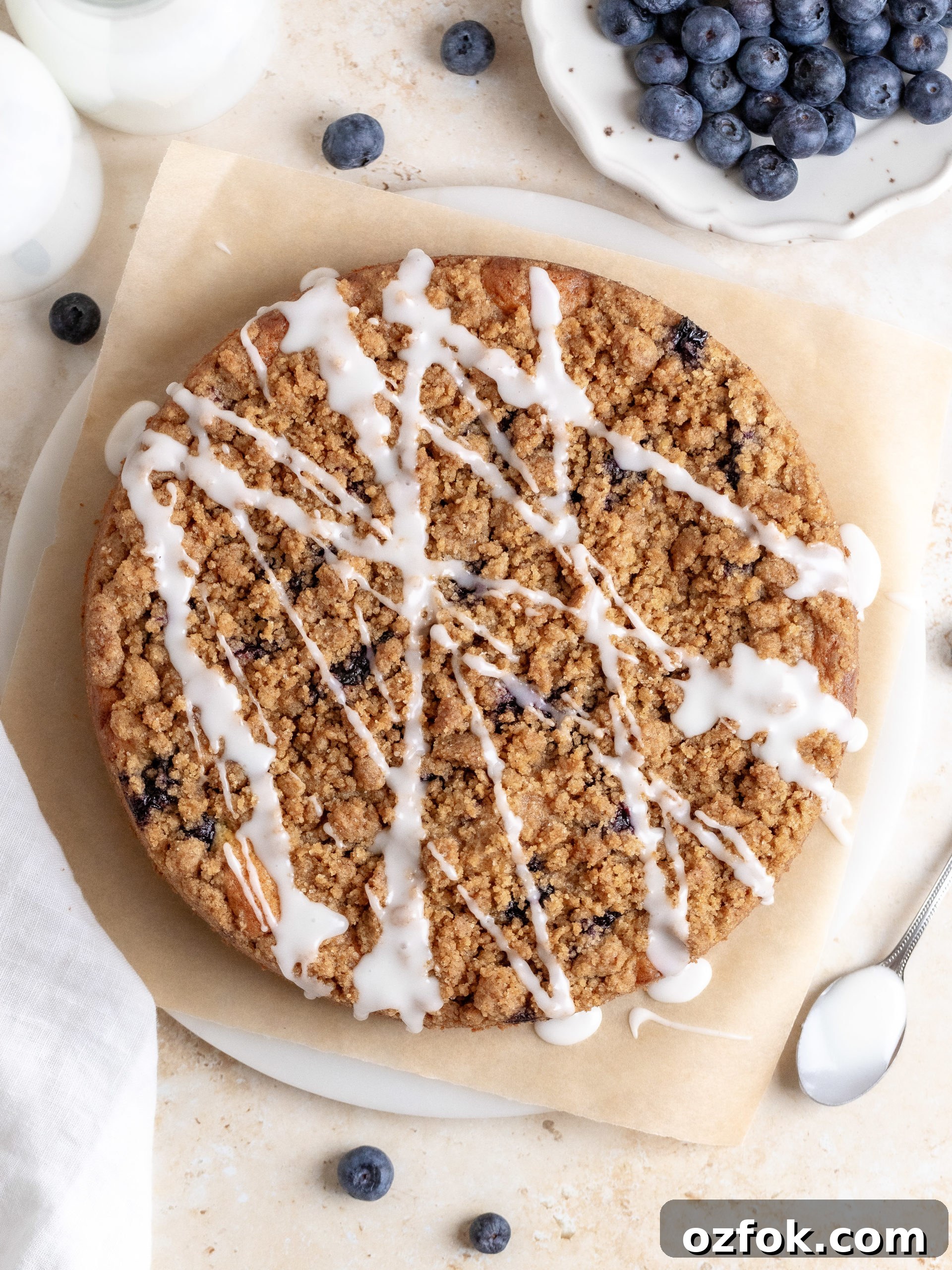 Blueberry Streusel Coffee Cake Recipe for Brunch or Dessert 7 img 16599 6