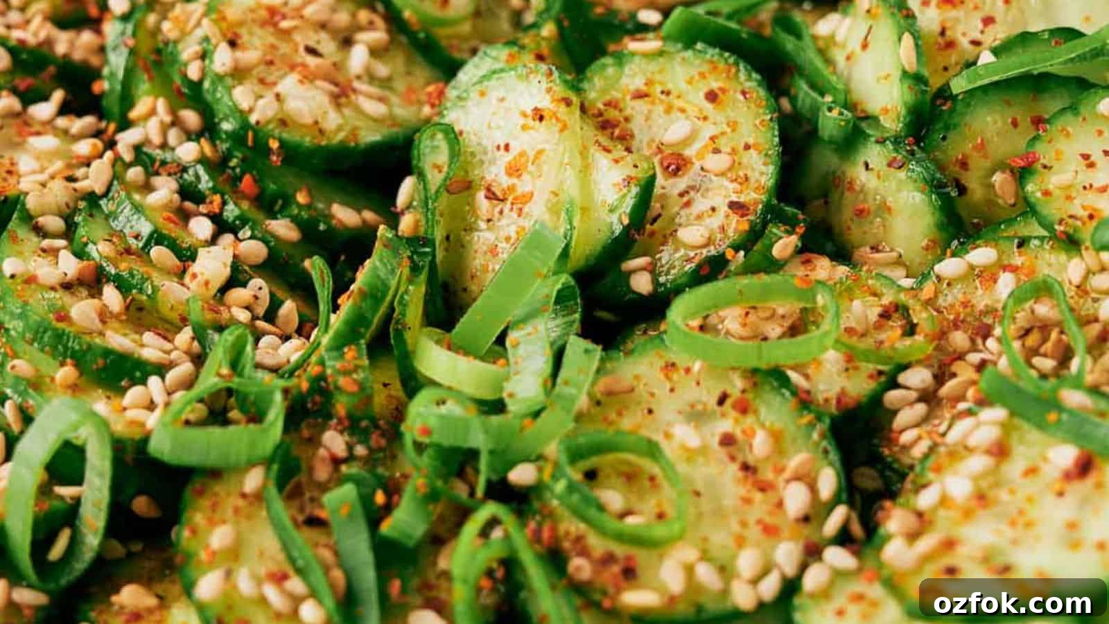29 Irresistible Salad Recipes Everyone Will Love 14 Slices of cucumber tossed in spicy Korean dressing.