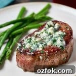 Steak with Blue Cheese Butter