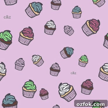 Croissant Religieuse Cupcake Wallpaper Downloadable Desktop Art 5 Cupcakes (pink)