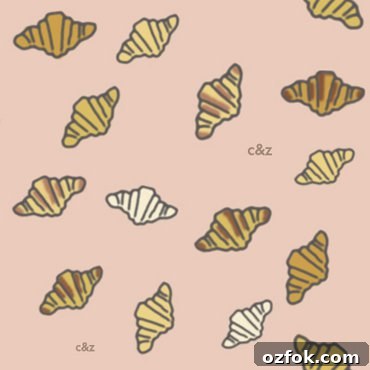 Croissant Religieuse Cupcake Wallpaper Downloadable Desktop Art 6 Croissants (pink)