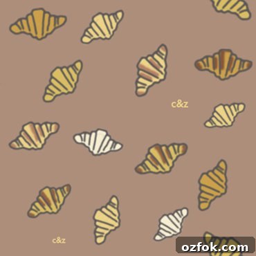Croissant Religieuse Cupcake Wallpaper Downloadable Desktop Art 7 Croissants (mauve)