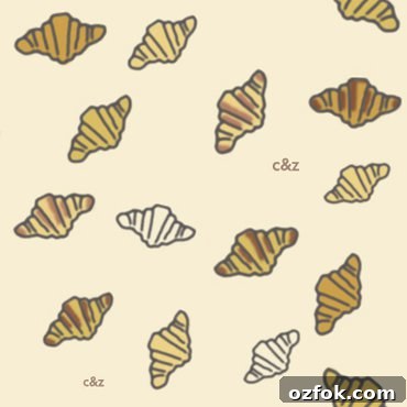 Croissant Religieuse Cupcake Wallpaper Downloadable Desktop Art 8 Croissants (beige)