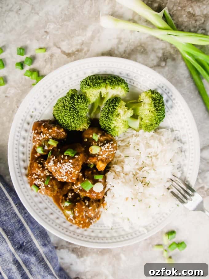 Paleo General Tso Meatballs — Gluten-Free Asian-Style Recipe 7 General Tso Meatballs (Paleo, GF) | Perchance to Cook, www.perchancetocook.com