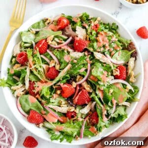 Raspberry Walnut Chicken Salad with Mixed Greens and Balsamic Vinaigrette 5 img 18793 5