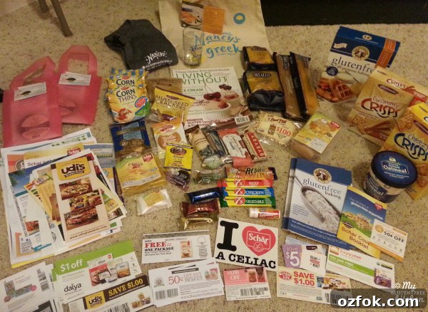 National Gluten-Free Expo 2013: Highlights & Top Finds 5 SLC Gluten-free Expo Bag of Swag