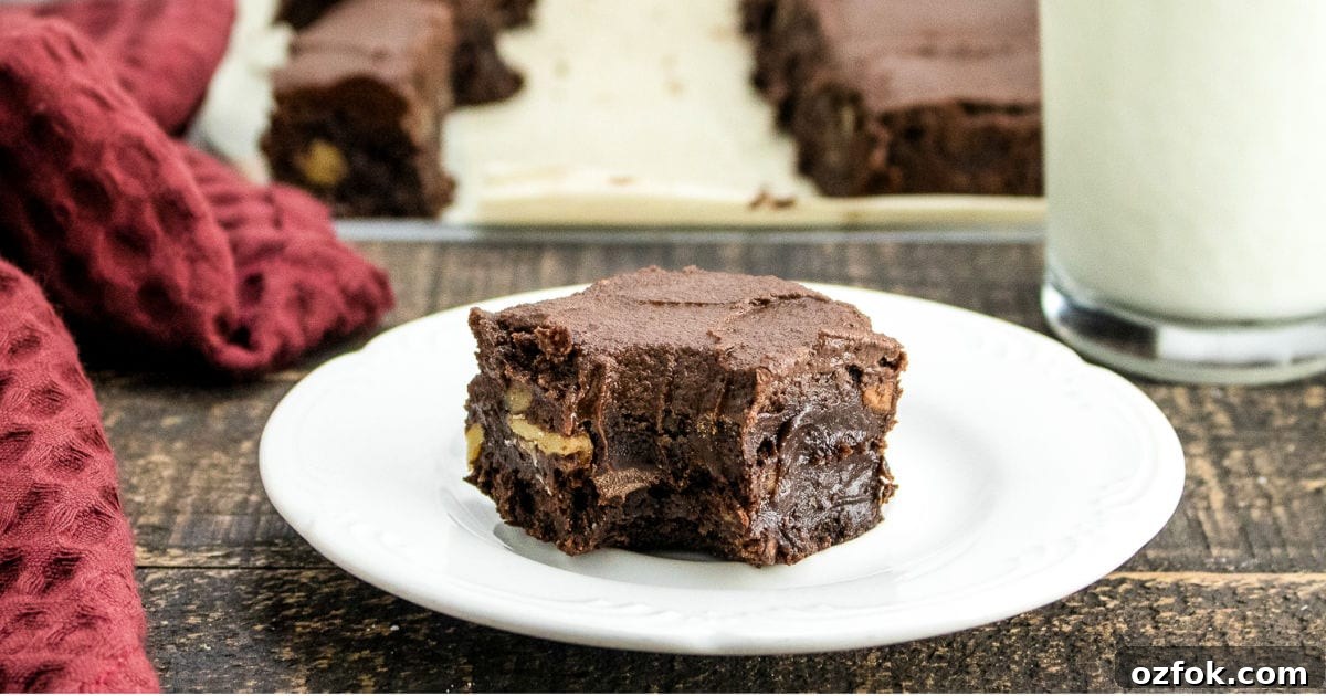 feature frosted fudge brownies