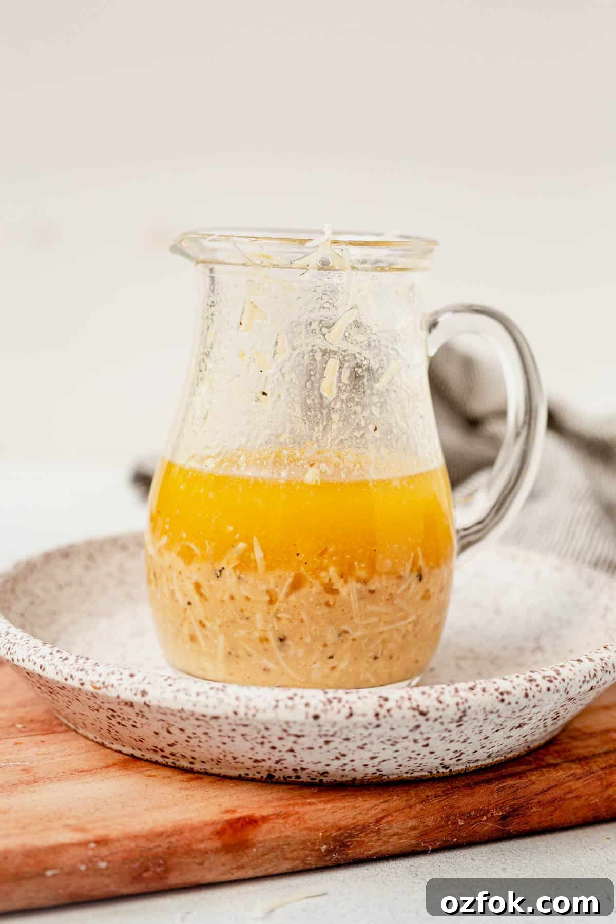 homemade italian dressing in a jar