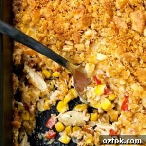 Hot Crab and Corn Dip is an easy appetizer recipe made with corn, crab and peppers